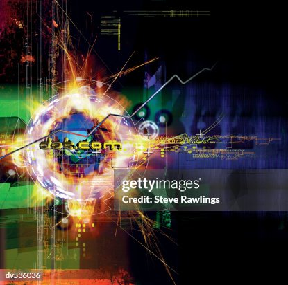 Dot com background Dot com background