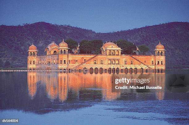 jal mahal, jaipur, india - jal mahal stock pictures, royalty-free photos & images