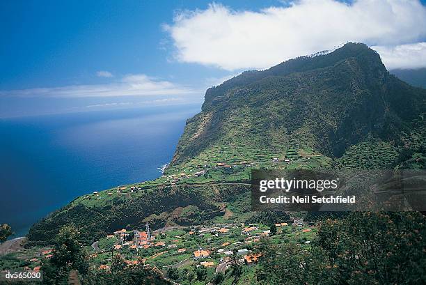 madeira countryside, portugal - atlantic islands fotografías e imágenes de stock