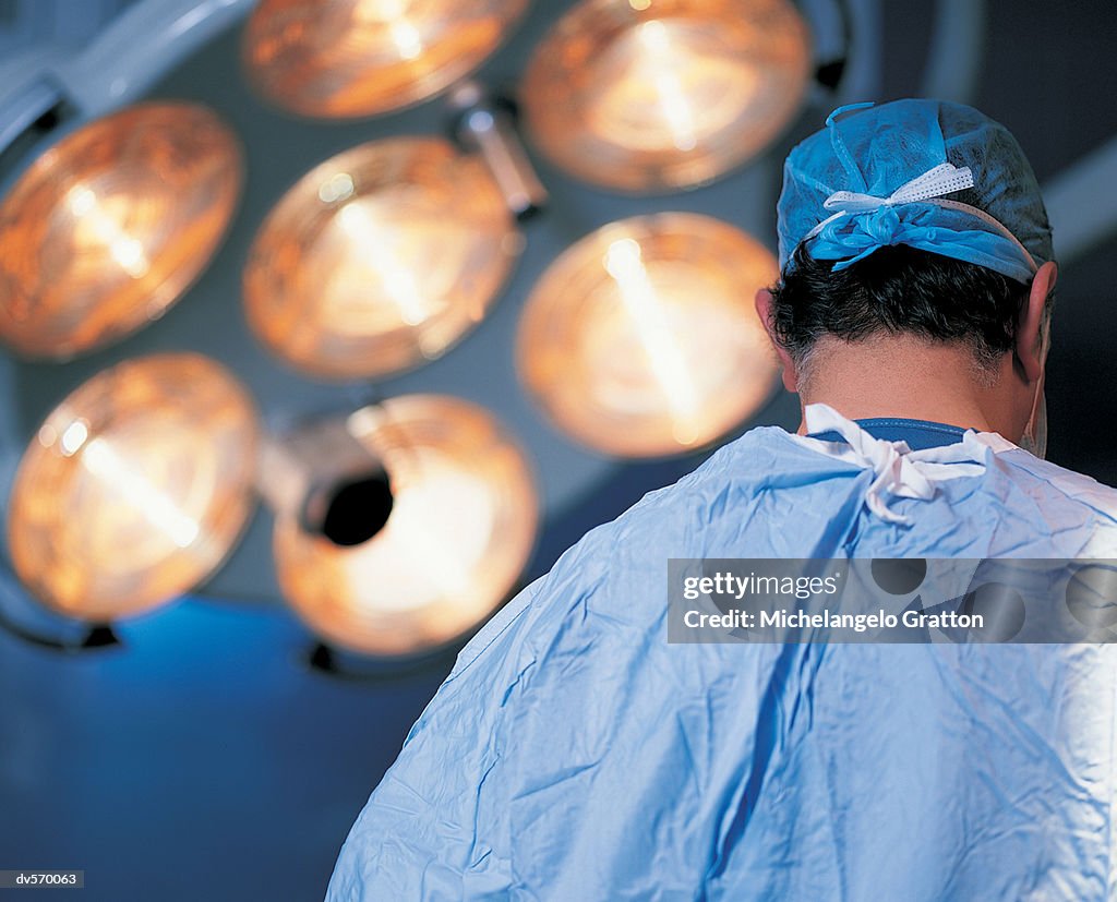Rear View of a Surgeon