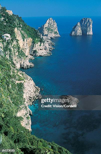 sicilian coast - tyrrhenian sea stock pictures, royalty-free photos & images