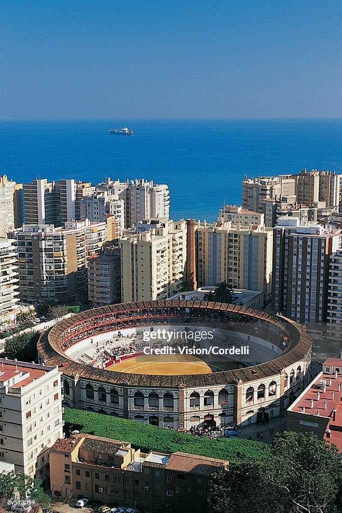 Bullfighting Arena, Malaga, Spain