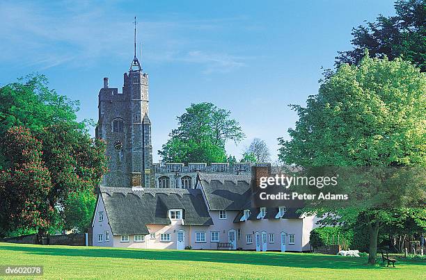 cavendish, suffolk, england,  uk - ostengland stock-fotos und bilder