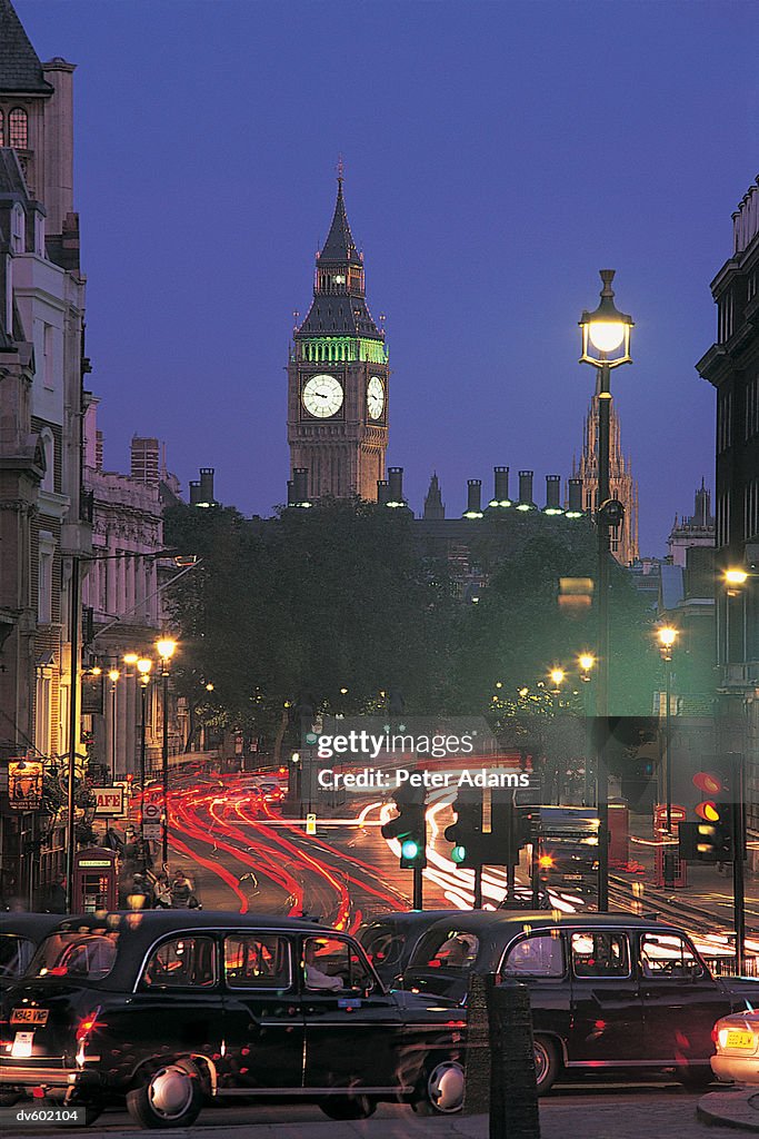 View Of Whitehall, London, England, UK