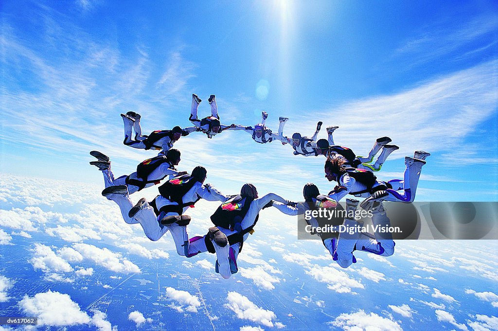 Skydiving