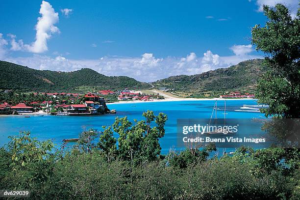 st barth, west indies - buena vista stock pictures, royalty-free photos & images