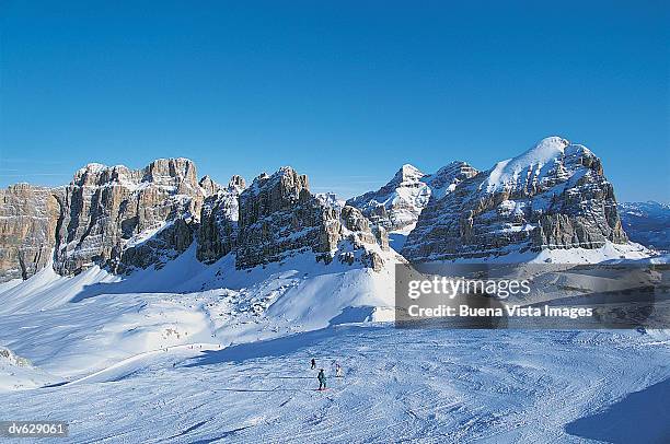 cortina, dolomites, alps, italy - buena vista stock pictures, royalty-free photos & images