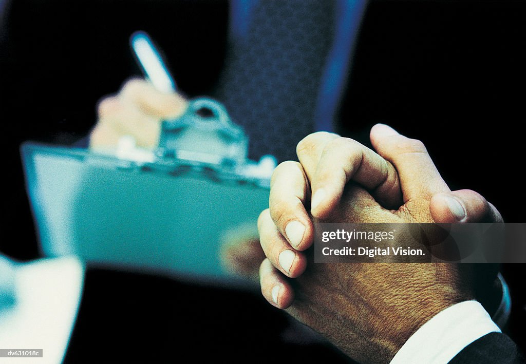 Hands of a Businessman
