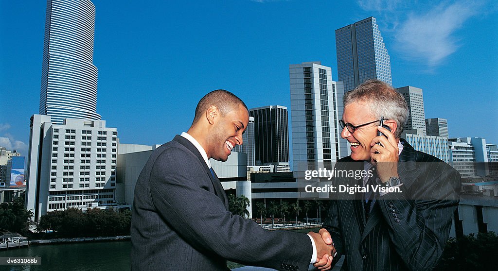 Businessmen Shaking Hands