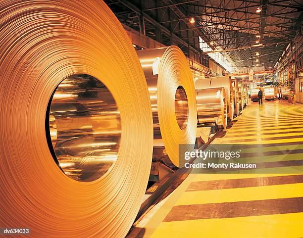 steelworks - steel plant stock pictures, royalty-free photos & images