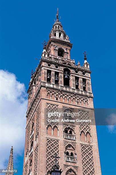 giralda, seville, spain - seville cathedral stock pictures, royalty-free photos & images