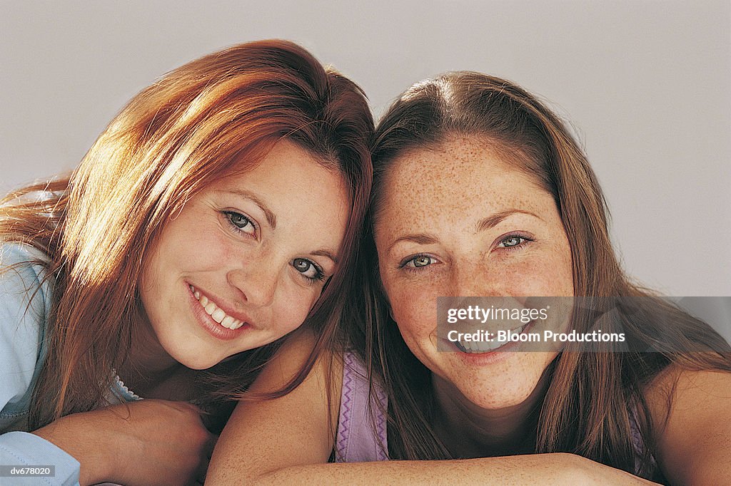 Portrait of Two Teenagers