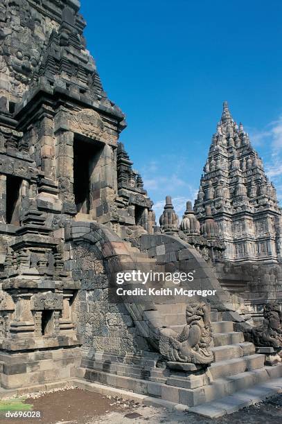 prambanan temple, java, indonesia - yogyakarta java stock pictures, royalty-free photos & images