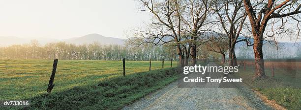 spark's lane, cade's cove, great smoky mountains national park, tennessee, usa - cade stock-fotos und bilder