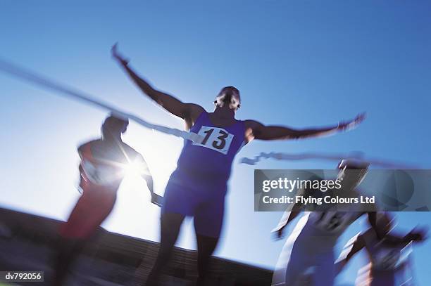 Sprinter Finishers 10,598 Sprinter Crossing Finish Line Stock Photos, High-Res Pictures ...