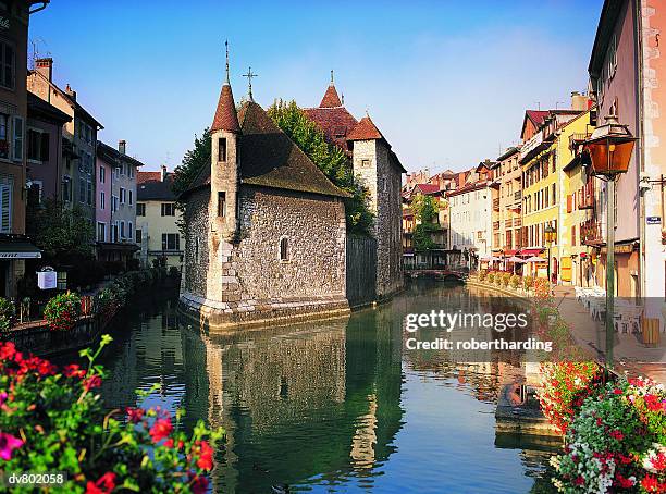 annecy, savoie, france - annecy stockfoto's en -beelden