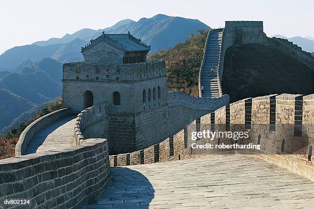 great wall of china, beijing, china - northern china stock pictures, royalty-free photos & images