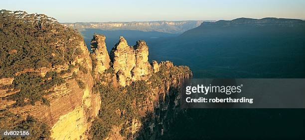 katoomba, blue mountains, new south wales, australia - great dividing range stock-fotos und bilder