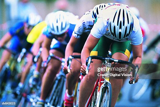 cyclists - sports cyclist stock-fotos und bilder