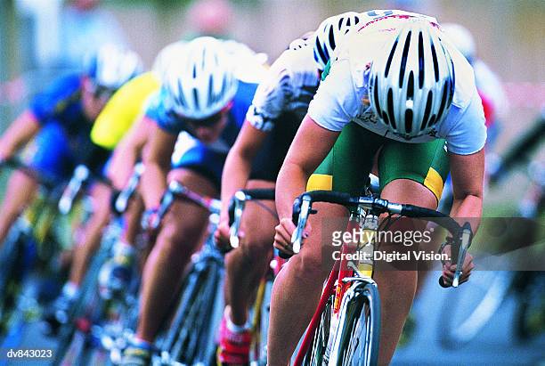 cyclists - sports race stock pictures, royalty-free photos & images