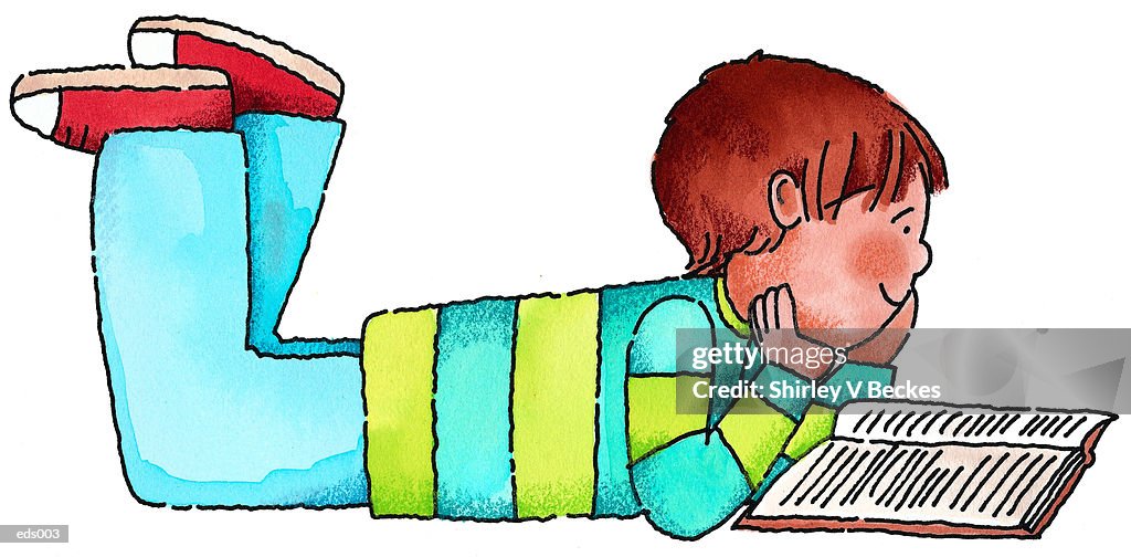 Boy Reading