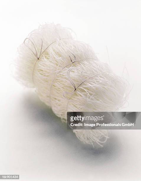 a bundle of cellophane noodles - vermicelle chinois photos et images de collection