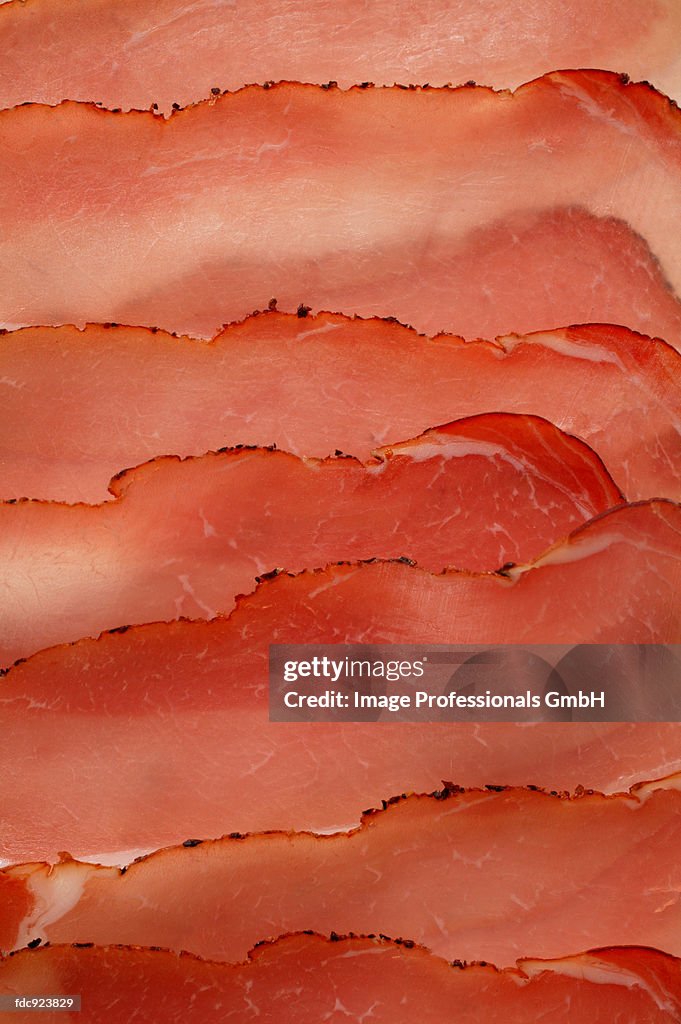 Slices of ham