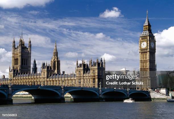 parliament, westminster, london, england - londoner stadtgebiet stock-fotos und bilder