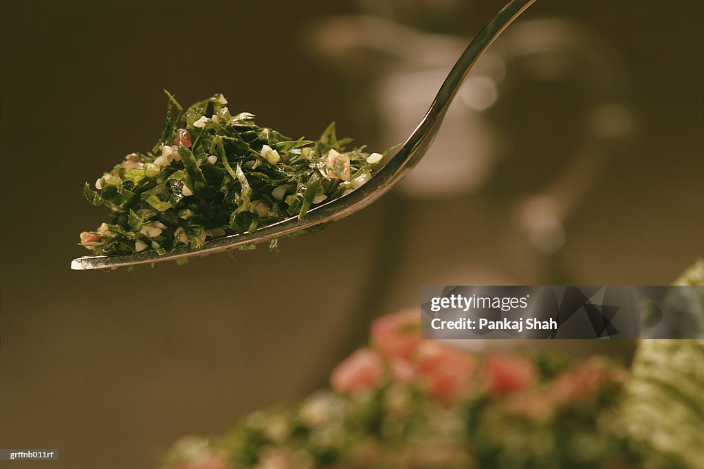 Lebanese food called Taboule