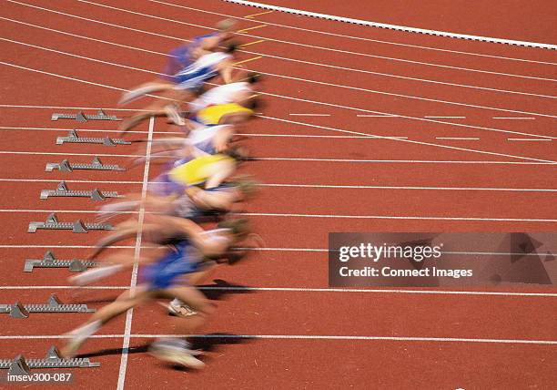 Run Racing Starting Front View Running Race Start Line Photos and Premium High Res Pictures - Getty Images