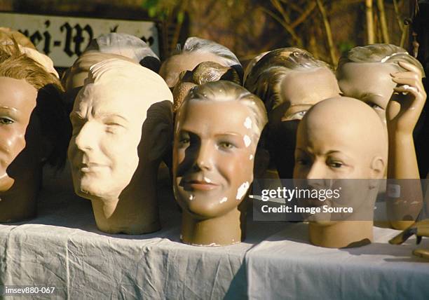 dummy heads - mannequin head stock pictures, royalty-free photos & images