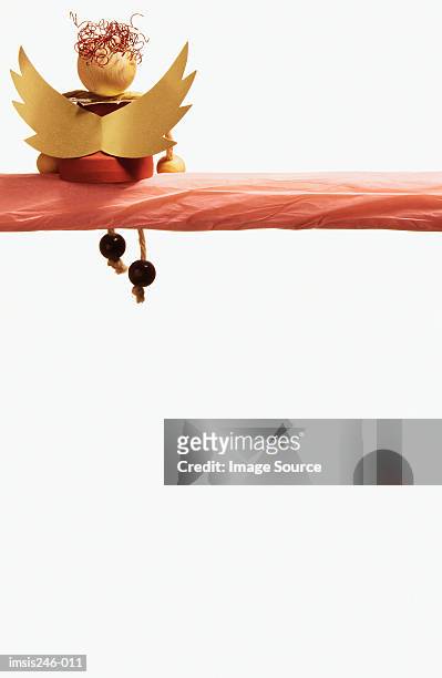 christmas decoration angel - angel funny stock pictures, royalty-free photos & images