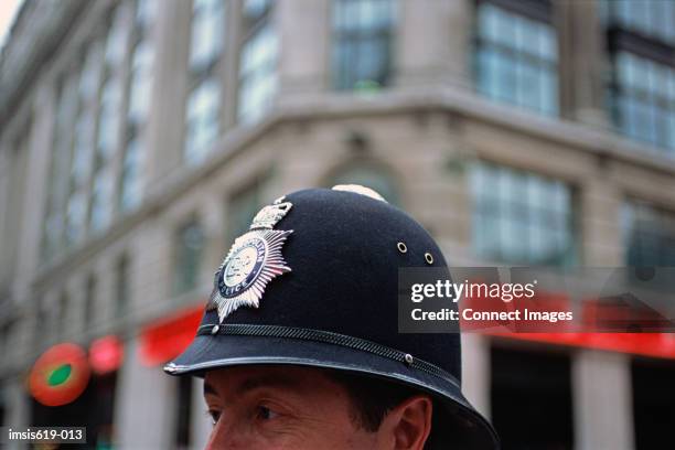 british policeman - britische kultur stock-fotos und bilder