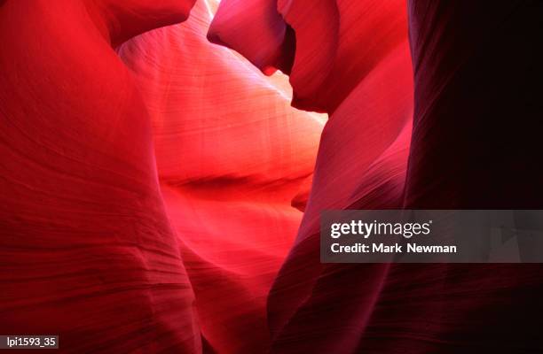 detail of upper antelope canyon, near page, page, united states of america - desfiladeiro antelope canyon superior imagens e fotografias de stock