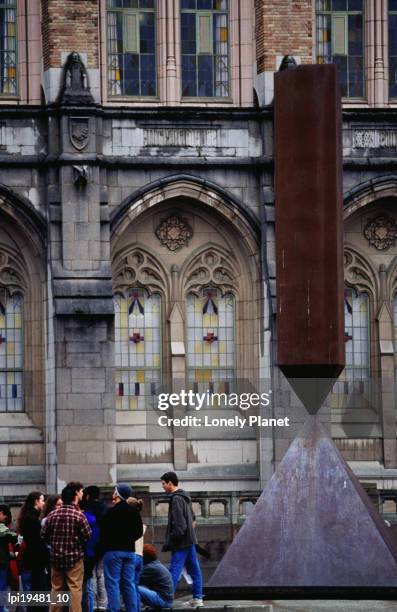 exterior of suzzallo/allen library at university of washington, seattle, washington, united states of america, north america - american society of cinematographers 19th annual outstanding achievement awards stockfoto's en -beelden