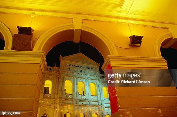 casa de misericordia, macau, china, north-east asia - casa stock pictures, royalty-free photos & images