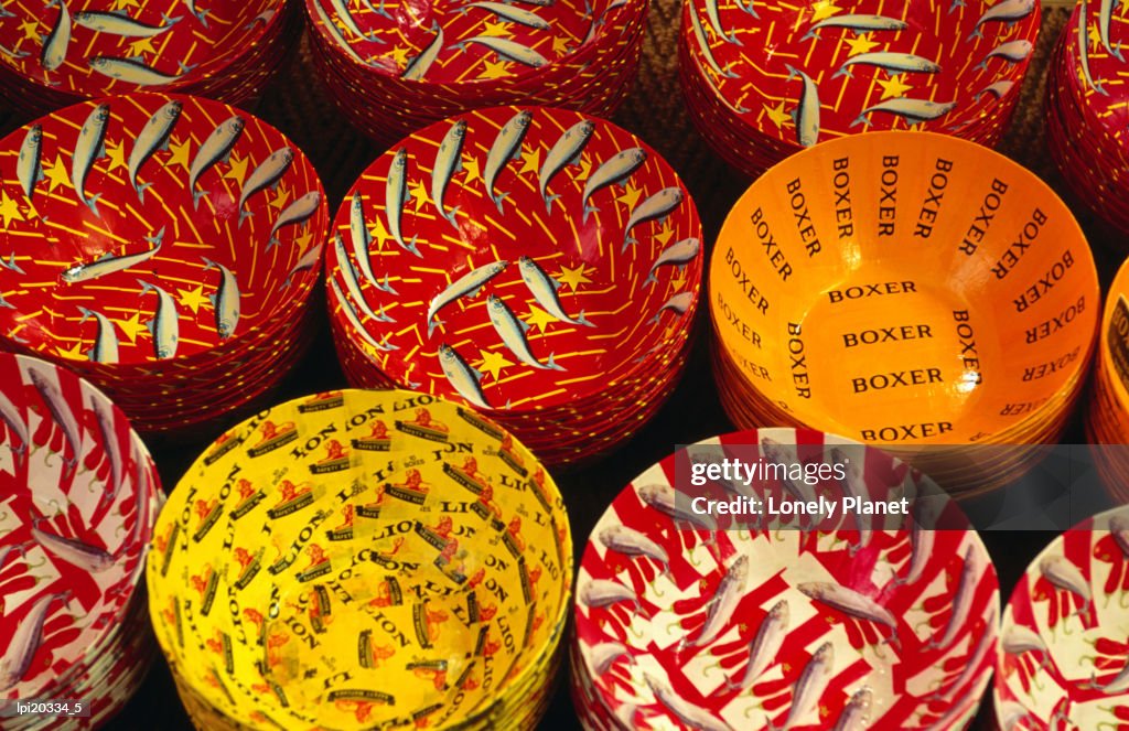 Wola Nani papier mache bowls, Pan African Market, Cape Town, South Africa