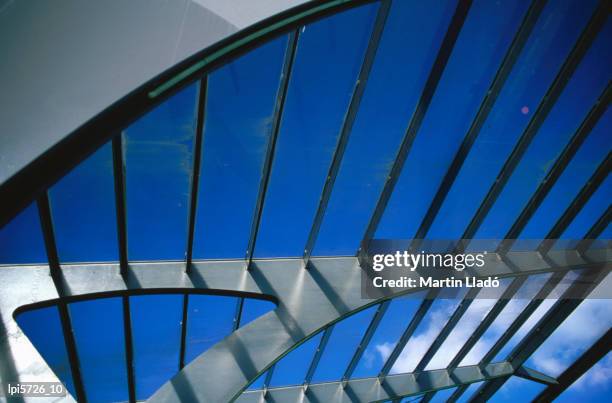 glass and steel architecture, copenhagen, denmark, europe - oresund region stock pictures, royalty-free photos & images