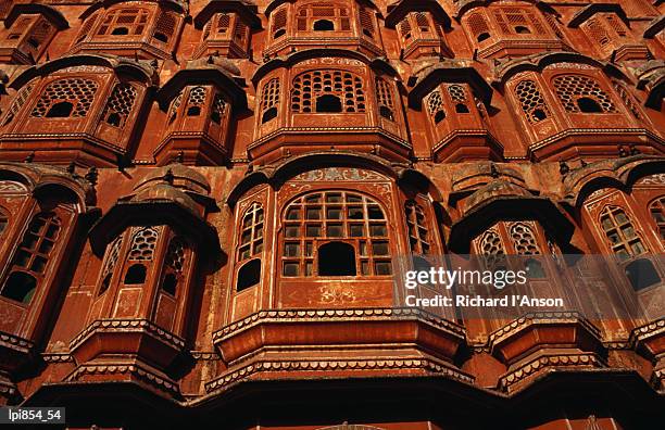 Facade Of Hawa Mahal Jaipur Rajasthan India Indian Subcontinent High-Res Stock Photo