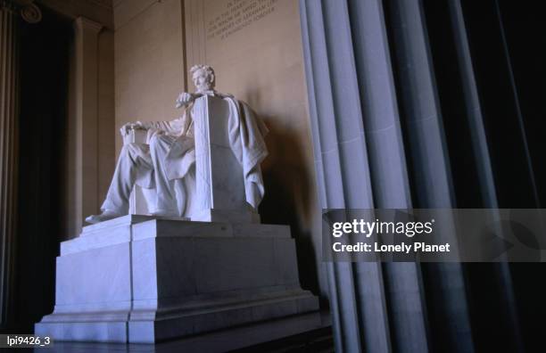 lincoln memorial statue, washington dc, united states of america - lpiowned stock pictures, royalty-free photos & images