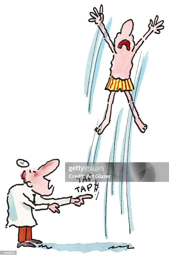Quick Relfexs Man With Quick Reflexes High-Res Vector Graphic - Getty Images
