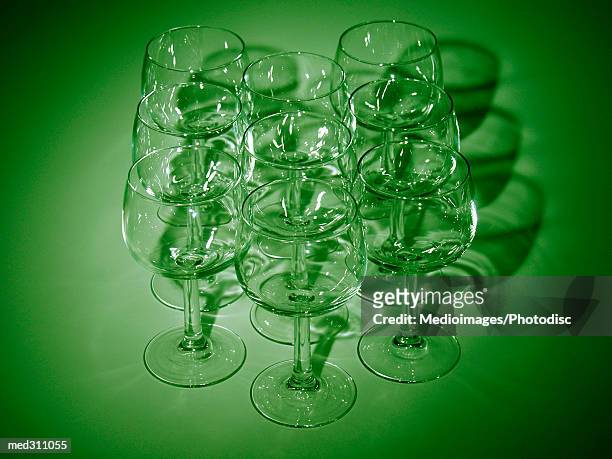 collection of wine glasses - kmart and shop your way celebrate launch of nicki minaj collection stockfoto's en -beelden