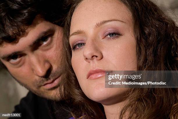 portrait of a young couple - penetrating stock pictures, royalty-free photos & images