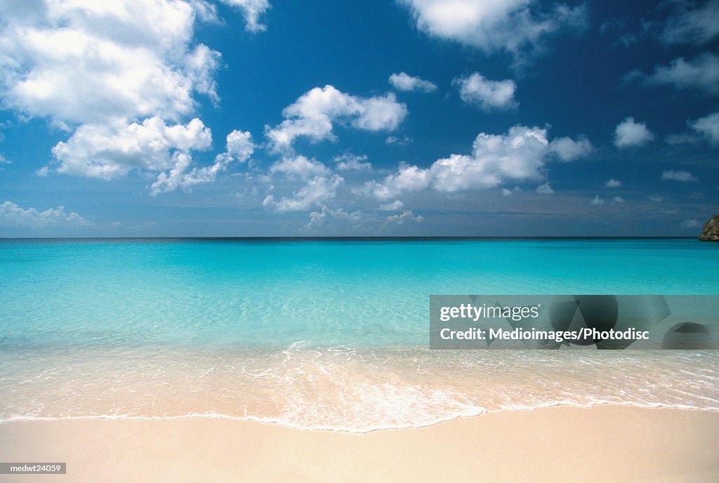 Knip Beach on Curacao, Caribbean