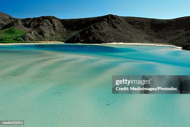 mexico, baja california, la paz, balandra bay beach - la stock-fotos und bilder