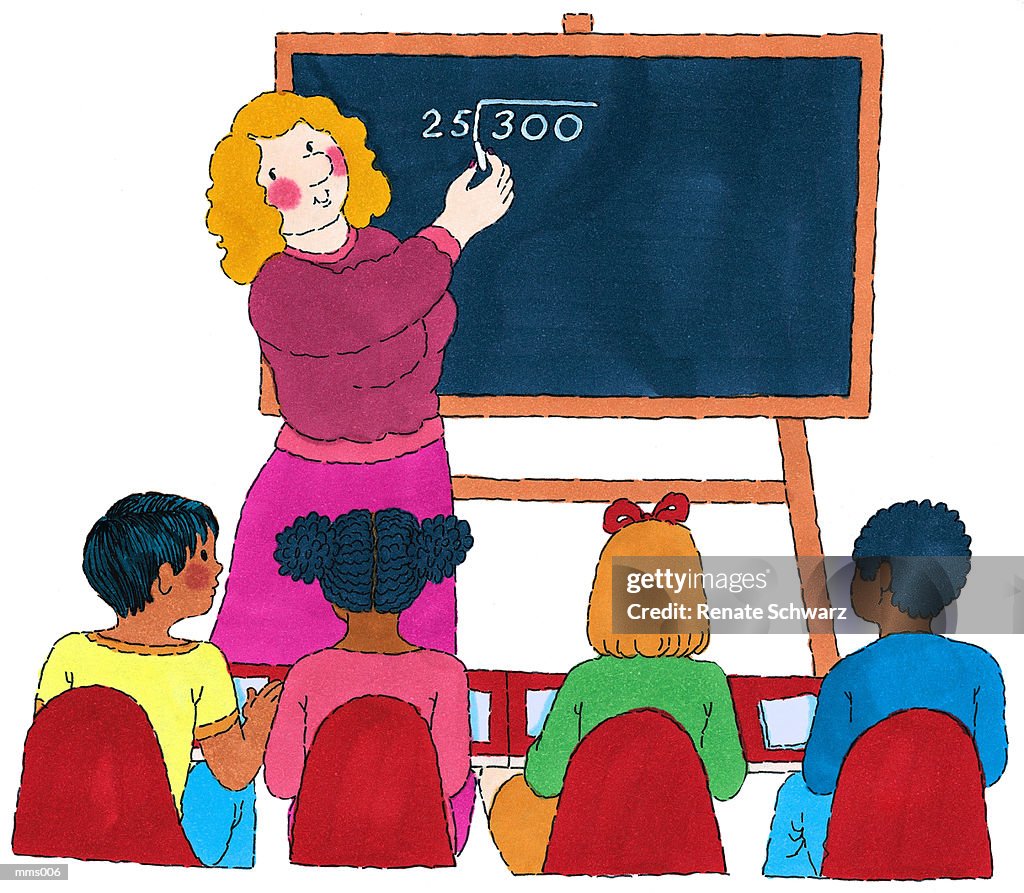 Mrs. T Math Class Picture Mrs Teaching Math High-Res Vector Graphic - Getty Images
