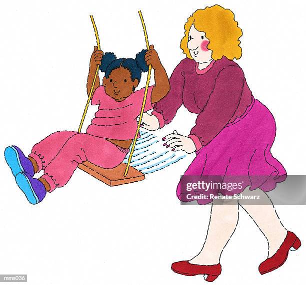 Pushibg 35 Girl Pushing Away Cartoon Stock Photos, High-Res Pictures, and ...