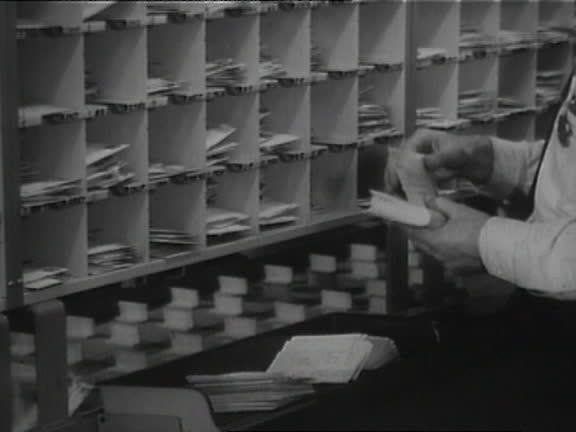 Sorting Mail Sign 640 Mail Sorting Office Stock Videos, Footage, & 4K Video Clips - Getty ...