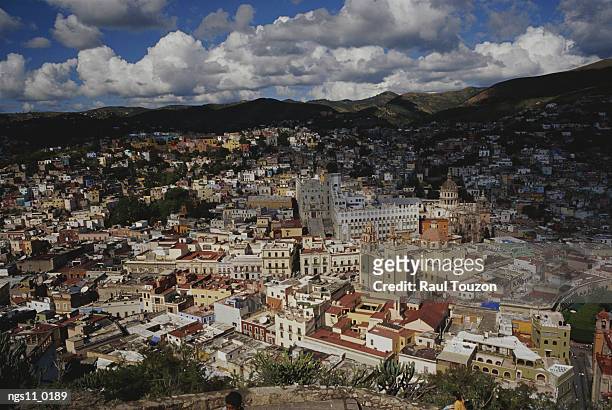 an overview of guanajuato, mexico. - guanajuato state stock pictures, royalty-free photos & images