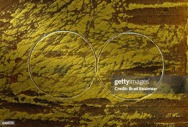 infinity on yellow background - infinity wall stock illustrations